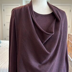 ALL SAINTS Eggplant Knit dress